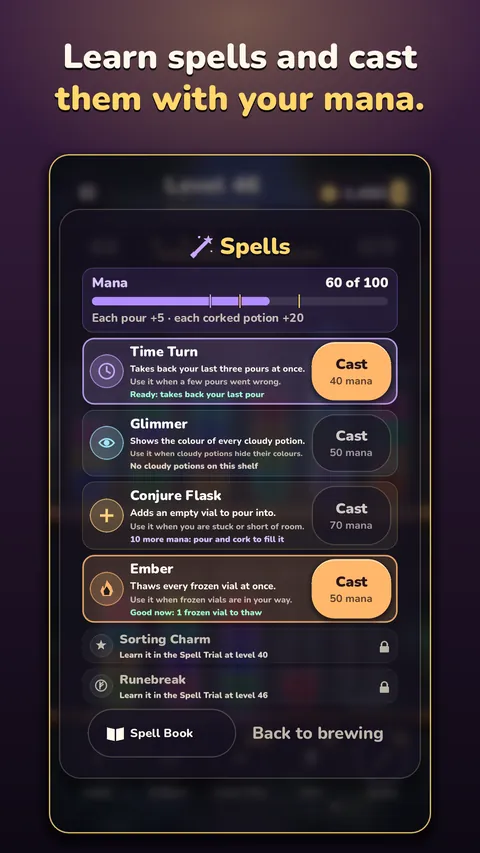 Spells to cast with your mana